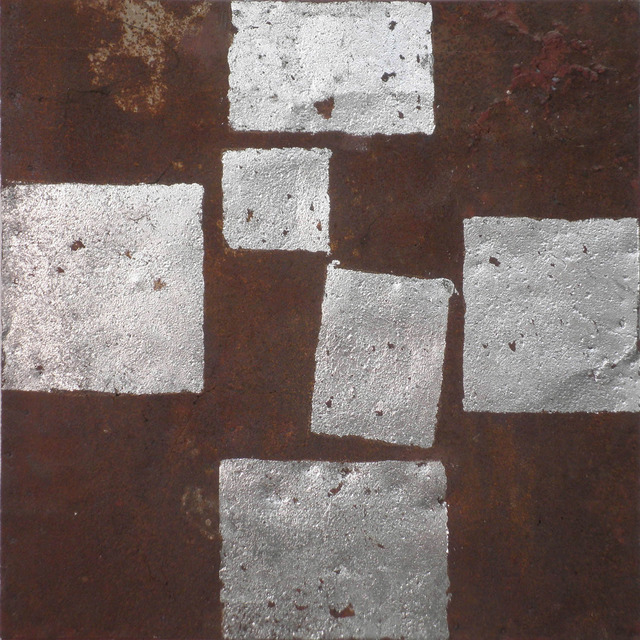 Hannes  Hofstetter  'Displacement Cross', created in 2002, Original Painting Acrylic.