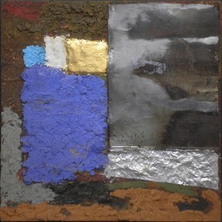 Hannes  Hofstetter: 'tesoro', 2019 Mixed Media, Abstract. gold, iron, aluminium, painting...