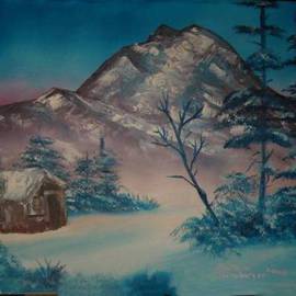 Barbara Honsberger: 'Winter Solitude', 2008 Oil Painting, Landscape. 