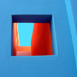 Harvey Horowitz: 'Cabo Window 1', 2006 Color Photograph, Abstract Figurative. Artist Description:  Cabo San Lucas Window 1 36