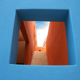 Harvey Horowitz: 'Cabo Window 2', 2006 Color Photograph, Abstract Figurative. Artist Description:  Cabo San Lucas Window No 2  36
