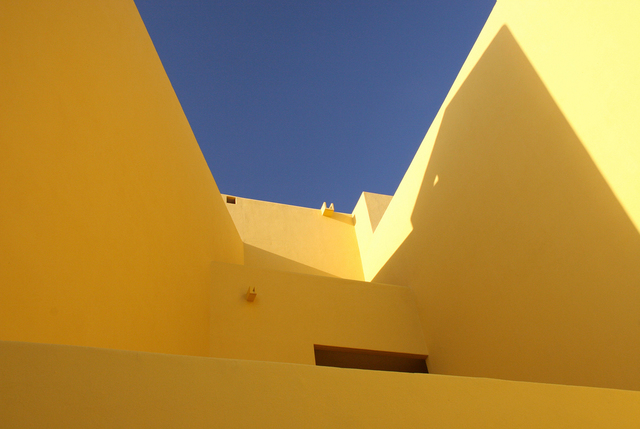 Harvey Horowitz  'Yellow Wall', created in 2006, Original Photography Color.