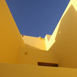 Harvey Horowitz: 'Yellow Wall', 2006 Color Photograph, Abstract Figurative. Artist Description:  Cabo San Lucas  Yellow Wall 36