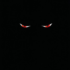 Hubert Cance: 'Watchers: Fury', 2012 Acrylic Painting, Psychology. Artist Description:  Acrylics on Black card                        ...