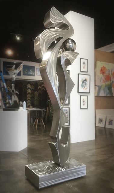 Hunter Brown  'Elephant Dreams', created in 2018, Original Sculpture Aluminum.