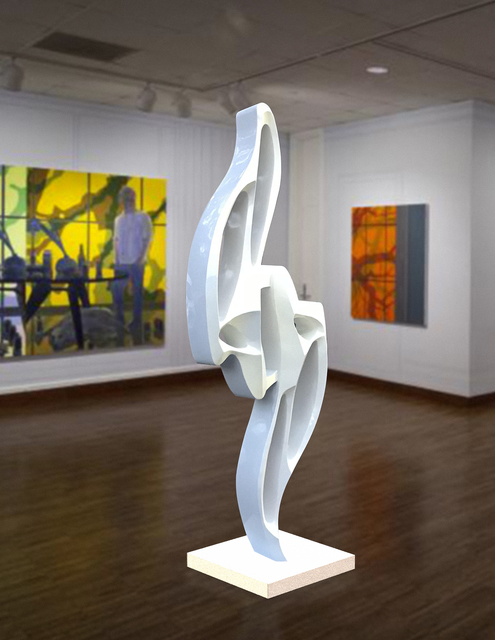 Hunter Brown  'Harmony', created in 2019, Original Sculpture Aluminum.