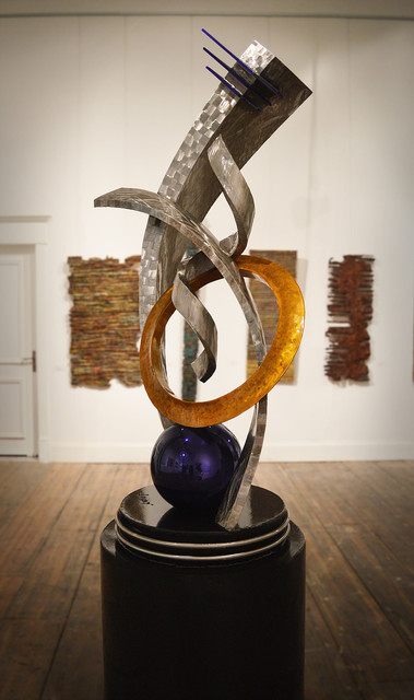Hunter Brown  'Legacy I', created in 2018, Original Sculpture Aluminum.