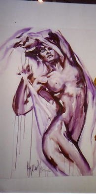 Hyacinthe Kuller-baron: 'HOOKERS GREEN NUDE', 2003 Reproduction Artwork, nudes. 24