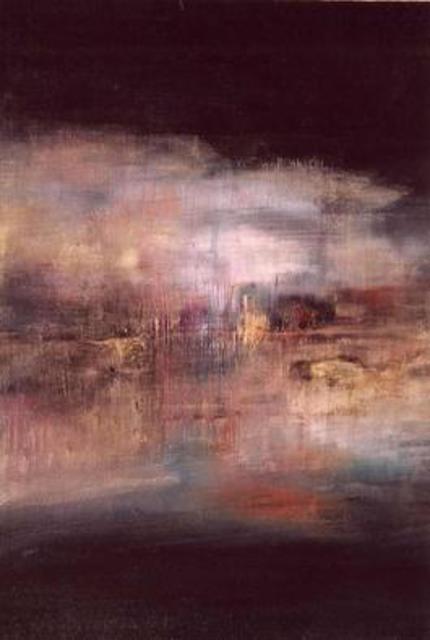 Iana Sophia  'Nightnotes', created in 2003, Original Painting Oil.