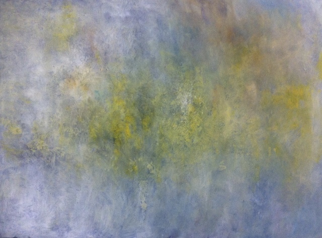 Iana Sophia  'Turquoise Dreams 03', created in 2019, Original Painting Oil.