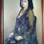mother s portrait By Said Ibrahimov