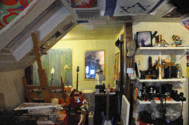Isaac Brown  'My Studio', created in 2008, Original Digital Art.