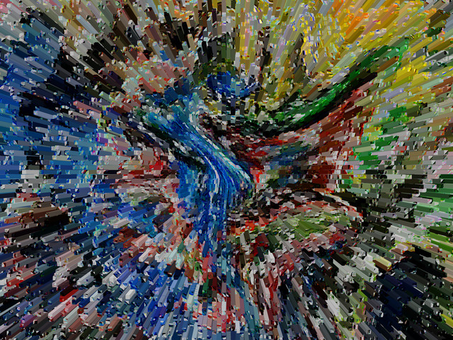 Isaac Brown  'Passion Play', created in 2014, Original Digital Art.
