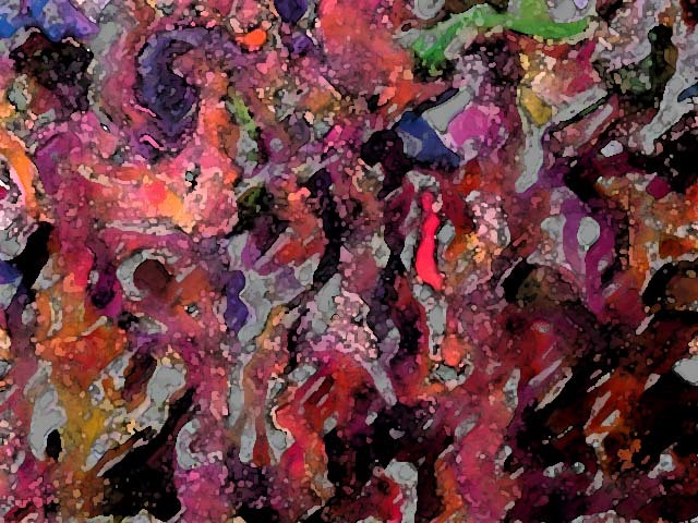 Artist Isaac Brown. 'Purple Passion' Artwork Image, Created in 2004, Original Digital Art. #art #artist