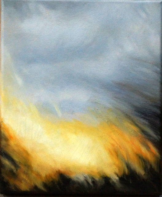 Ilona Jetmar  'Refraction 214', created in 2014, Original Painting Oil.