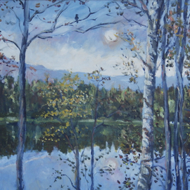 Moonlit Lake, Ingrid Neuhofer Dohm
