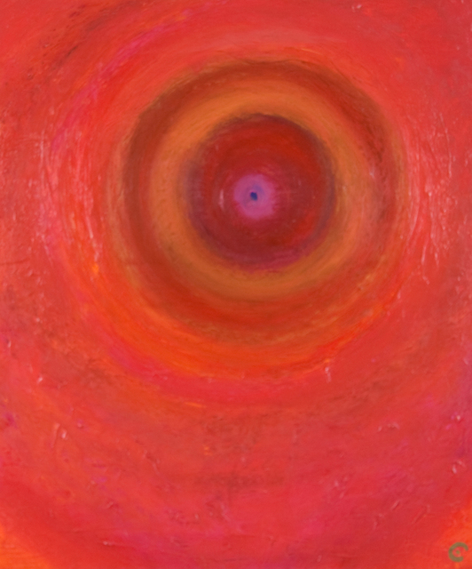 Catherine Maclaren  'Focus, The Art Of Meditation', created in 2001, Original Painting Acrylic.