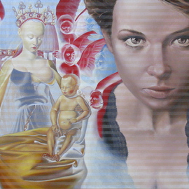 Ivan Pazlamatchev: 'Interrupt', 2010 Oil Painting, Figurative. 