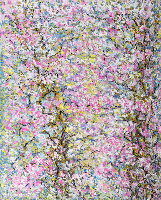 Irina Maiboroda  'Sakura Blossoms', created in 2016, Original Woodworking.