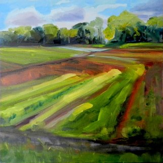 Karen Isailovic: 'Untitled', 2011 Oil Painting, Landscape. 
