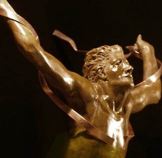 Martin Glick: 'The Winner', 2008 Bronze Sculpture, Sports.  In 