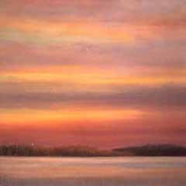 Artist Ian Sheldon. 'Winter Evening' Artwork Image, Created in 2007, Original Watercolor. #art #artist