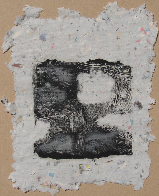 Tamara Sorkin  'Abstract Print On Handmade Paper', created in 2009, Original Drawing Other.