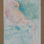 pastel monoprint By Tamara Sorkin