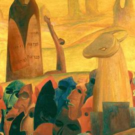 Moses and the Masks By Israel Tsvaygenbaum