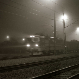 fog train By Bengt Stenstrom