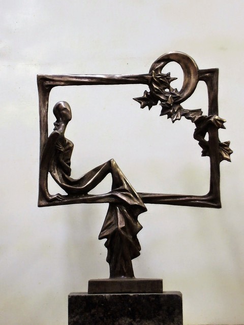Alexander Iv Ivanov  'Moonlight', created in 2015, Original Sculpture Other.