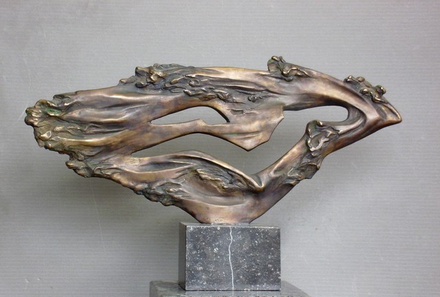 Alexander Iv Ivanov  'Swimmer', created in 2013, Original Sculpture Other.