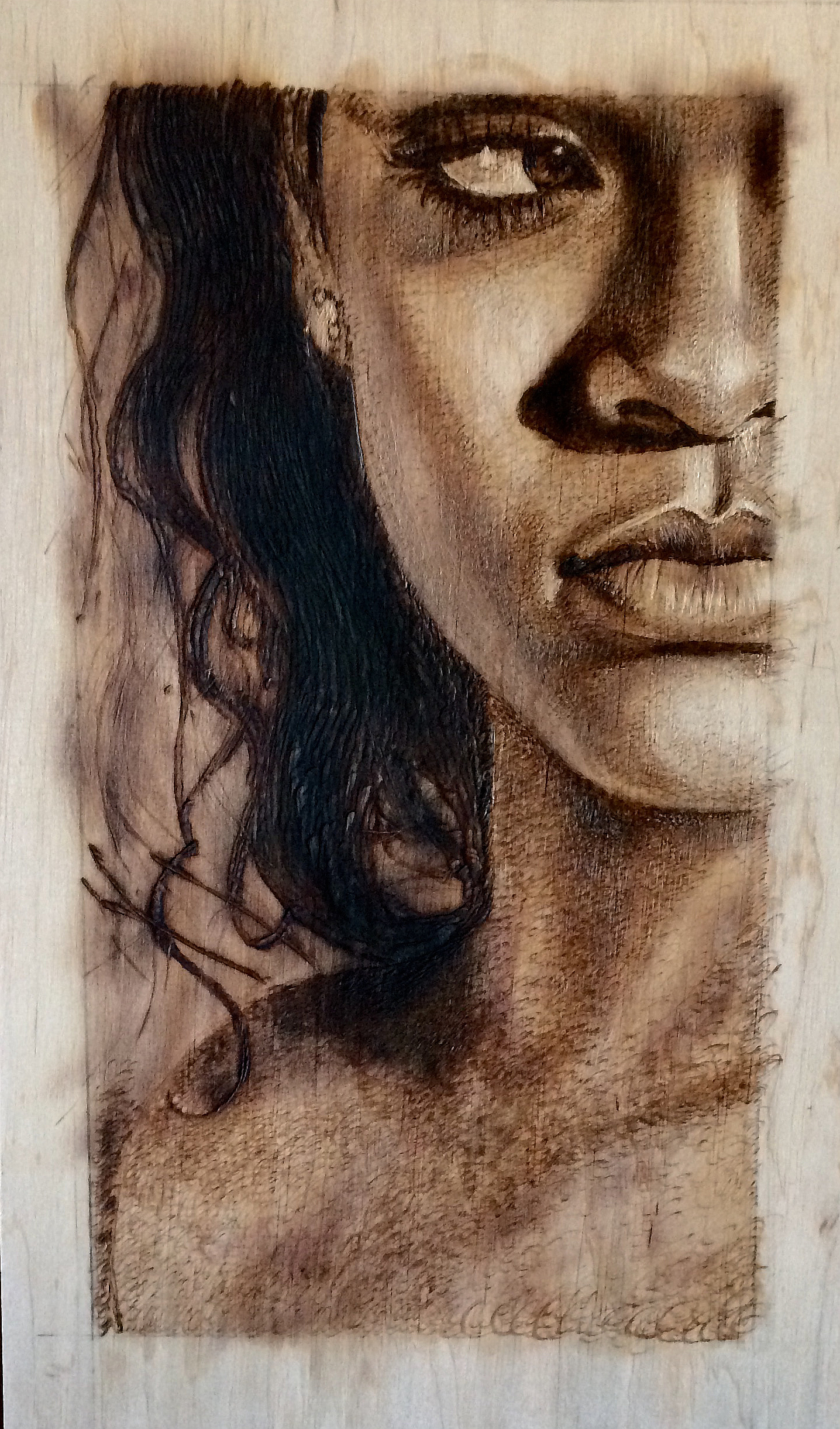 custom pastel charcoal portrait
