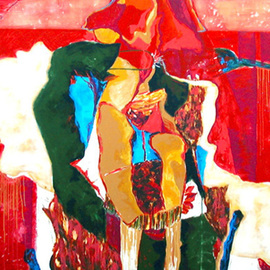 Justineivu Justineivu: 'LOVE AND SEX,  OIL ON CANVAS', 2005 Oil Painting, nudes. Artist Description:  ORIGINAL OIL PAINTING ON CANVAS               ...