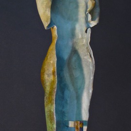 Jack Hill: 'Female Torso Front', 2015 Bronze Sculpture, Mythology. 