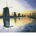 Windmills By Jacqueline Weegels Burns