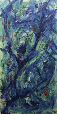 Joshua Underwood: 'Stare', 2007 Oil Painting, Abstract. 