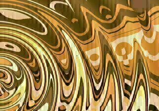 Peter Jalesh: 'zigzag 1', 2024 Digital Art, Abstract. I used one of the features of my editing software called TURBO...