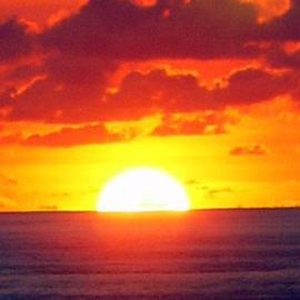James Parker: 'Punta Comita Sunset', 2003 Color Photograph, Seascape. Artist Description: Awe inspiring sunset taken from Punta Comita ( Comit Point) , the southern most point of land on the Pacific in the stae of Oaxaca, Mexico. ...