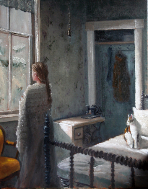 Janine Kilty  'Companions II', created in 2010, Original Painting Oil.