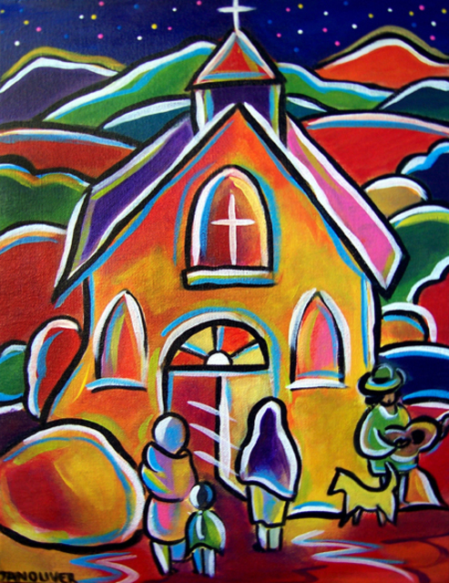 Jan Oliver  'Arroyo Seco Serenade', created in 2006, Original Painting Acrylic.
