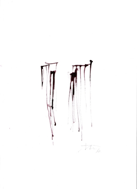 Artist Jan Strup. 'Weeping' Artwork Image, Created in 2008, Original Drawing Other. #art #artist