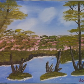 sunny florida swamp By Joseph Antrobus