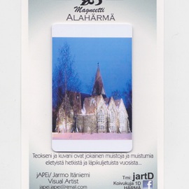 Jarmo It�niemi: 'Photo magnet', 2014 Color Photograph, Architecture. Artist Description:    Cathedral of ALAHARMA Finland         ...