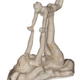 Bruce Naigles: 'upbringing', 2003 Other Sculpture, Family. Artist Description: for sale in bronze...