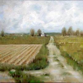 Jaroslaw Glod: 'Landscape', 2013 Oil Painting, Landscape. Artist Description: landscape, oil painting...