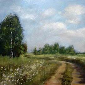 Jaroslaw Glod: 'Landscape', 2013 Oil Painting, Landscape. Artist Description:  landscape, oil painting ...