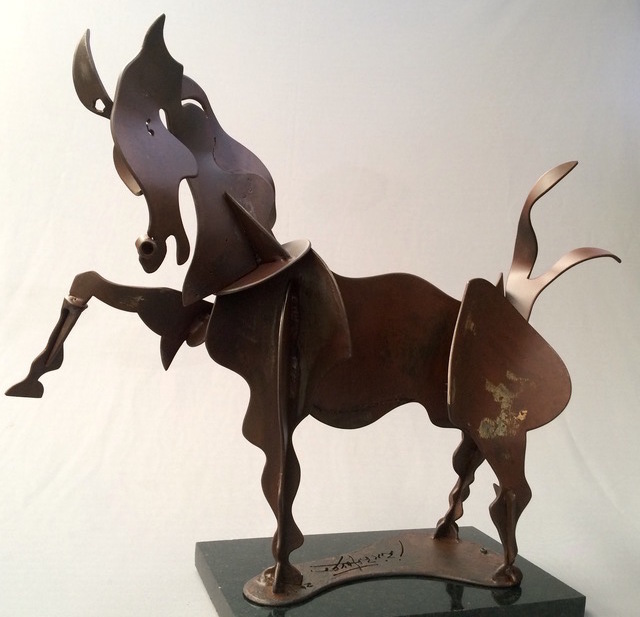 Francisco Javier Astorga Ruiz Del Hoyo.  'Wei Dynasty Horse', created in 2018, Original Woodworking.
