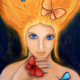 Butterfly Queen By Javorkova Marie