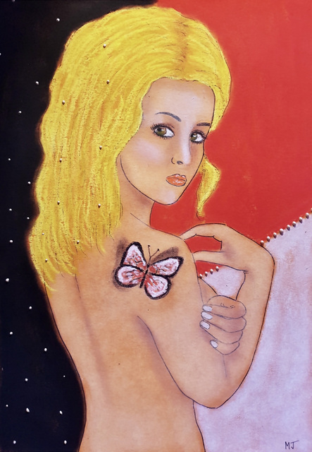 Javorkova Marie  'I Wait On You', created in 2011, Original Painting Oil.